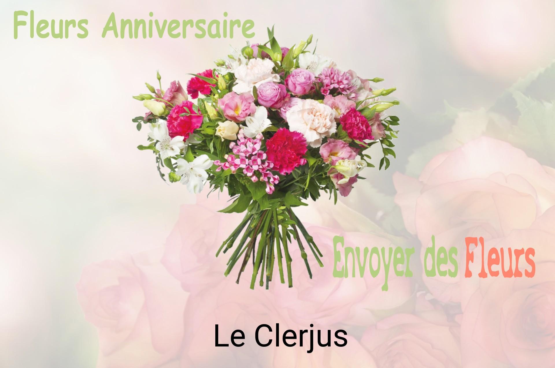 Bouquet de fleurs d’anniversaire livré à Le Clerjus