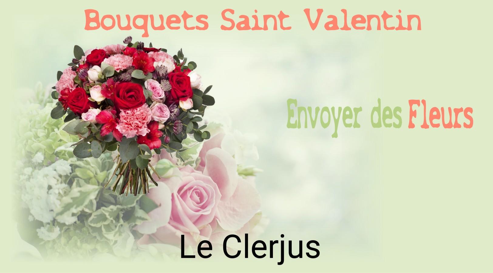 Roses de Saint-Valentin livrées à Le Clerjus